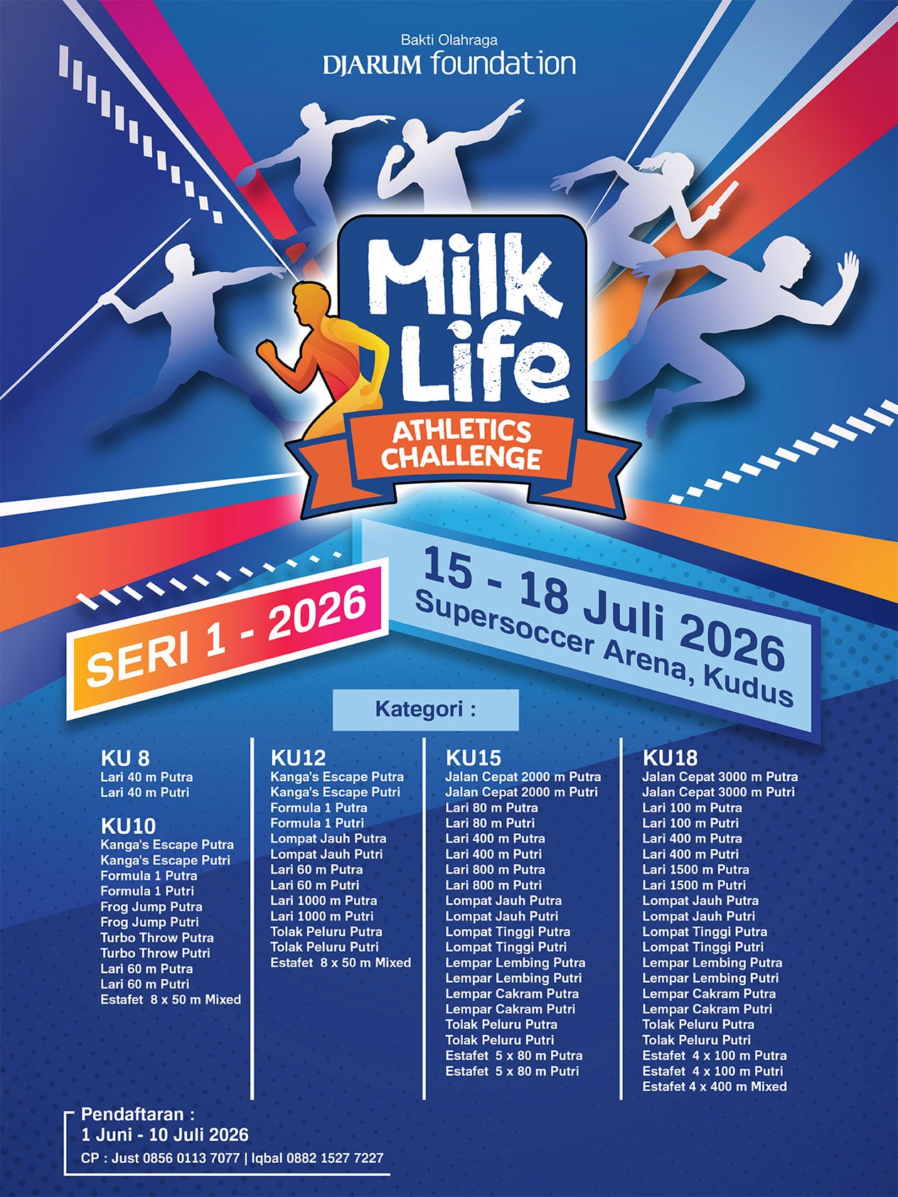MilkLife Athletics Challenge Seri 1 2026