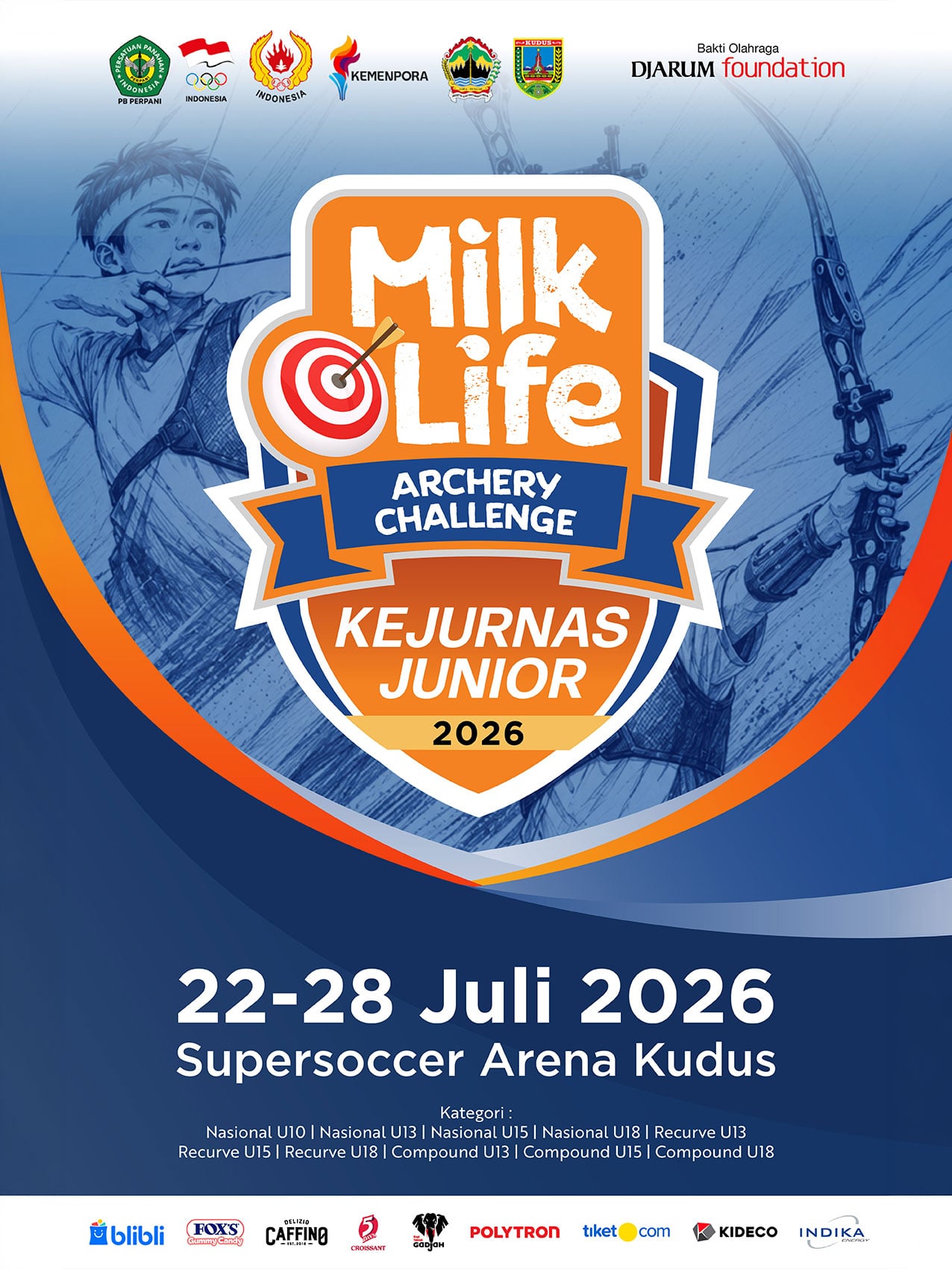 MilkLife Archery Challenge Kejuaraan Nasional Panahan Junior 2026