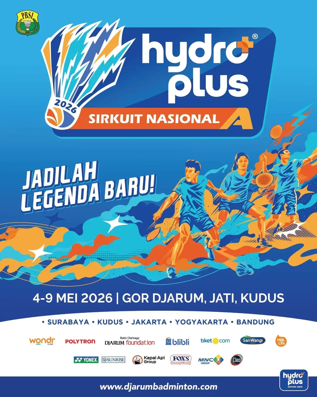 HYDROPLUS Sirkuit Nasional A Kudus 2026